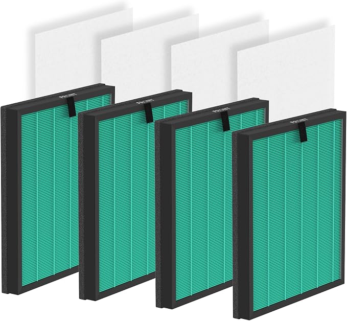 4 Pack HY4866 Filters Replacement Compatible by AirFilter