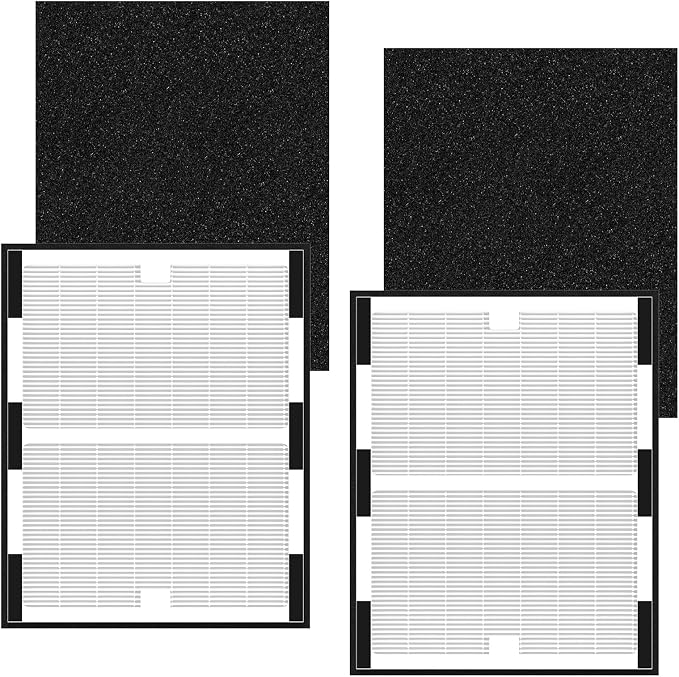 Replacement Filter A for Filtrete FAP-C01-A Air Puri-fier, for Idylis IAF-H-100A by ADDUBEAU