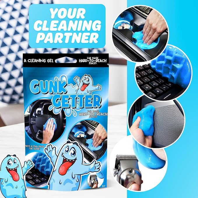 Cleaning Gel for Those Hard to Reach Places, Automotive Cup Holder Electronic - Image 5