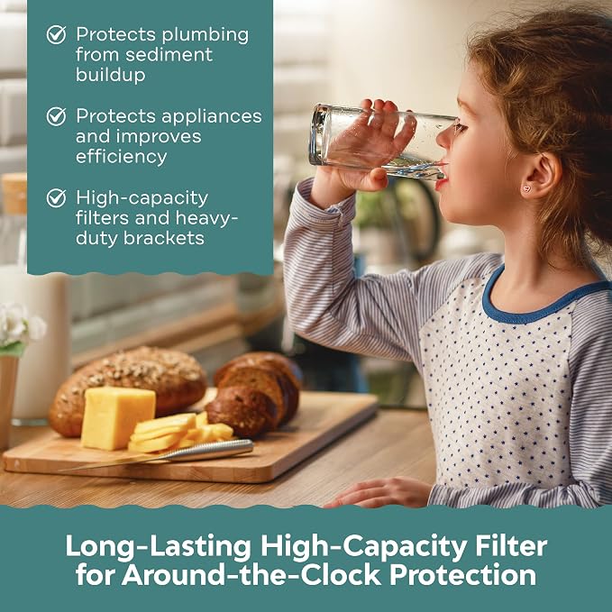 Applied Membranes Inc. 3-Stage Whole-House Water Filter System, -Inch Lead - Image 5