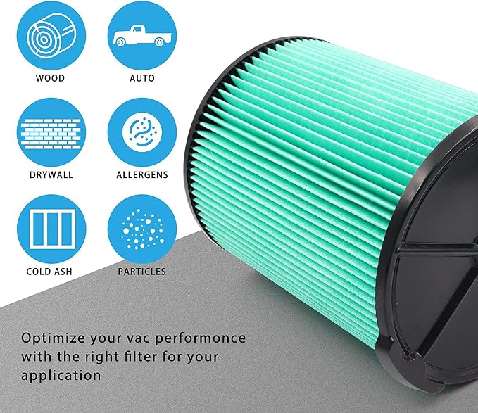 Cartridge Filter for Craftsman CMXZVBE38753 fit CRAFTSMAN 38753 HEPA Media - Image 3