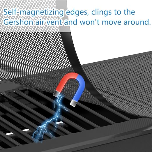Hon&Guan Floor Vent Covers, Strong Magnetic Vent Mesh Air Vent Filters - Image 4