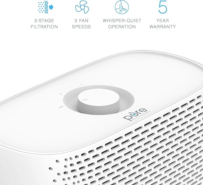 Pure Enrichment PureZone Breeze Tabletop 2-in-1 Air Purifier - Image 5