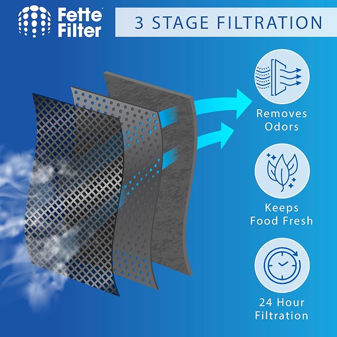 FRGPAAF2 6 Pack Refrigerator Air Filter Compatible - Image 6