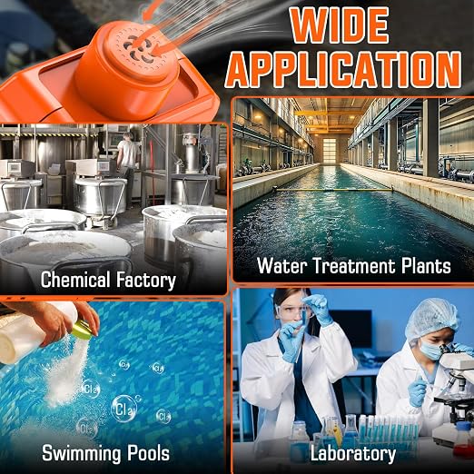 Chlorine Gas Detector | 0.01PPM Resolution & Range 0-20PPM | Rechargeable - Image 4