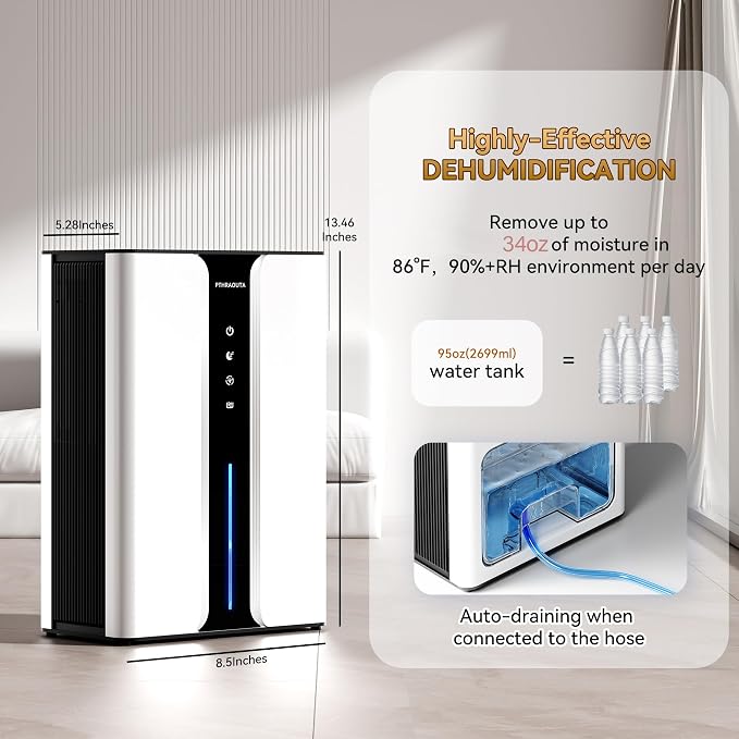 PTHRAOUTA Home Dehumidifier - Image 2