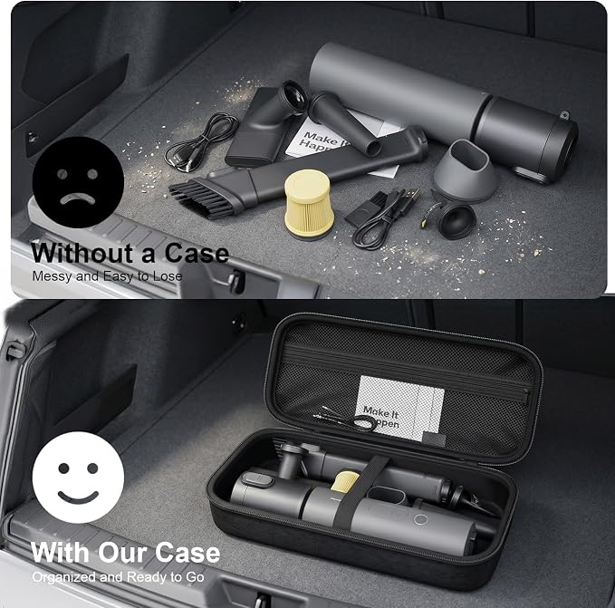 ANKHOH Hard EVA Case for HOTO for Voice-Tank 4-in-1 Car Vacuum Air Duster | - Image 5