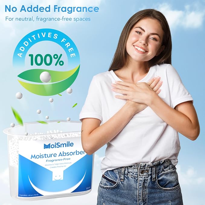 Moisture Absorbers, Fast Acting Humidity Absorber & Odor Eliminator, Long - Image 6