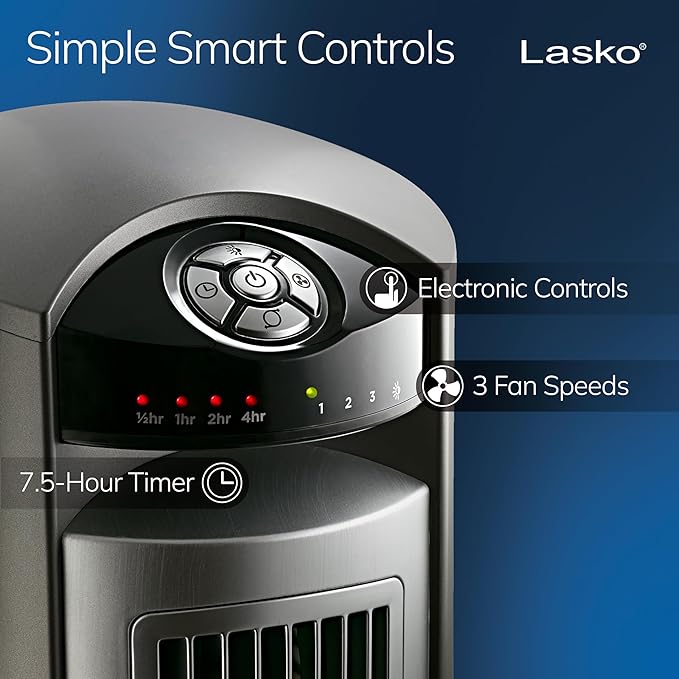 Lasko Oscillating Tower Fan - Image 3
