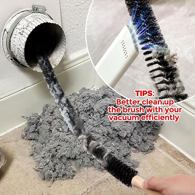 Holikme Dryer Vent Cleaner Kit 4 Pack - Image 2