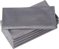 Puomue 6 Pack Microfiber Glass Cleaning Cloth, 16 Inch X 16 Inch, Lint Free by Puomue