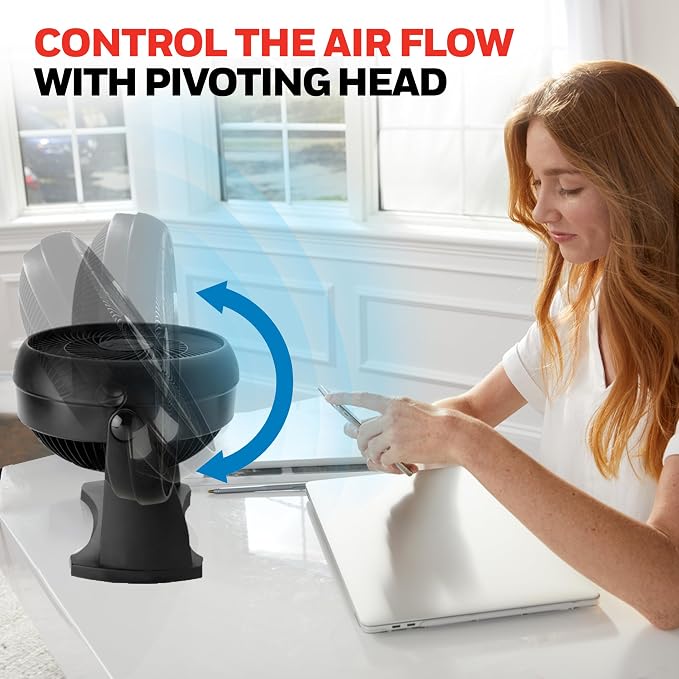 Honeywell TurboForce Air Circulator, Small Tabletop Fan, Quiet Personal Fan - Image 5