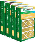 Filterbuy 15.75x27.63x3.50 Air Filter MERV 11 Superior Pet & Allergy Defense by Filterbuy