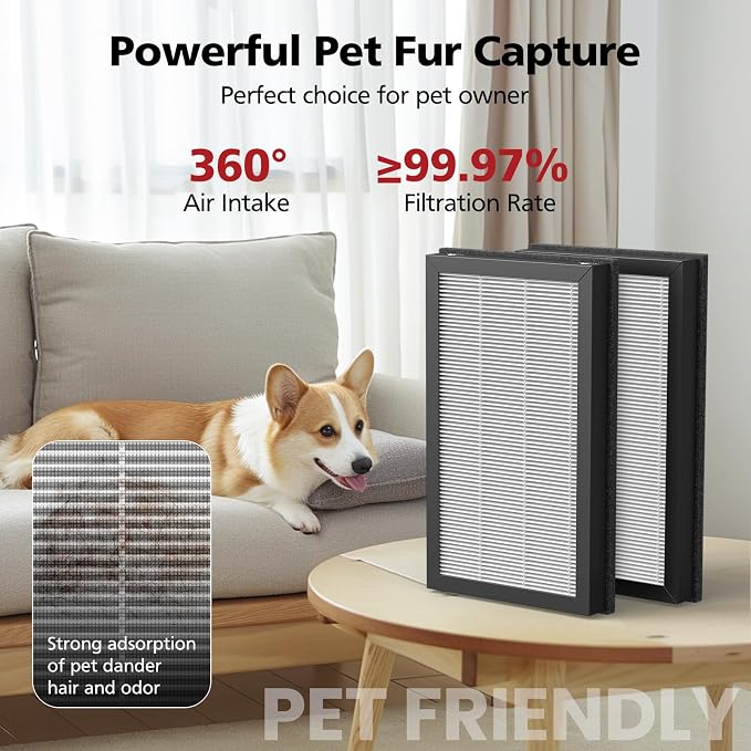 PM1240B & AP2 Air Filter Replacement ONLY Compatible - Image 8