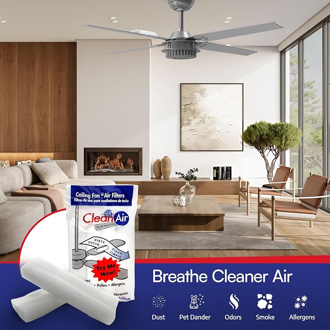 BioStrike Ceiling Fan Blade Air Filter - Image 2