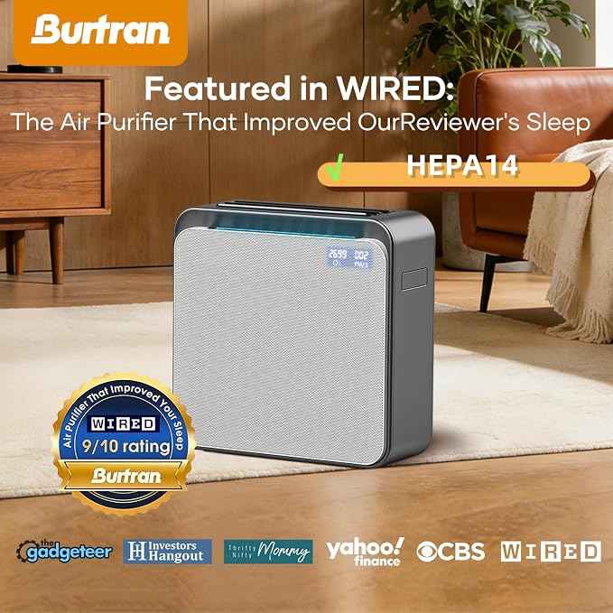 BURTRAN A31 HEPA14 Air Purifier - Image 2