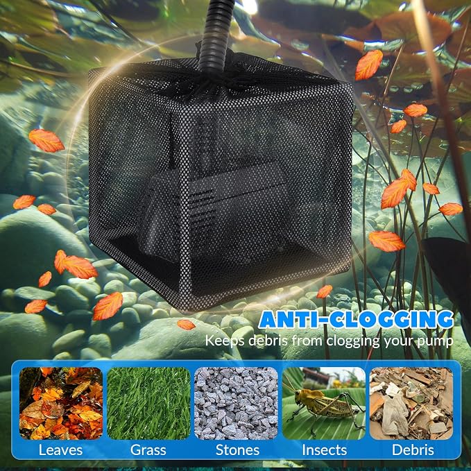 Pond Filter Box, Anti-Clogging Pond Filters - Image 2