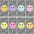 Wiooffen 8 Pcs Smile Face Fluorescent Light Cover by Wiooffen