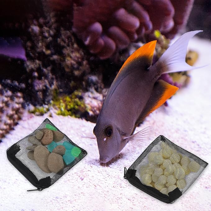 10 Pcs Aquarium Media Bags, 3.9" X 4" Filter Media Bag Small Media Bags - Image 7