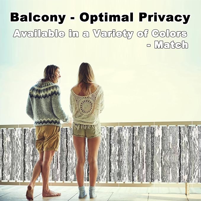 Fence Privacy Screen 2.3' x 19.7' UV Protection Weather Resistant Waterproof - Image 2