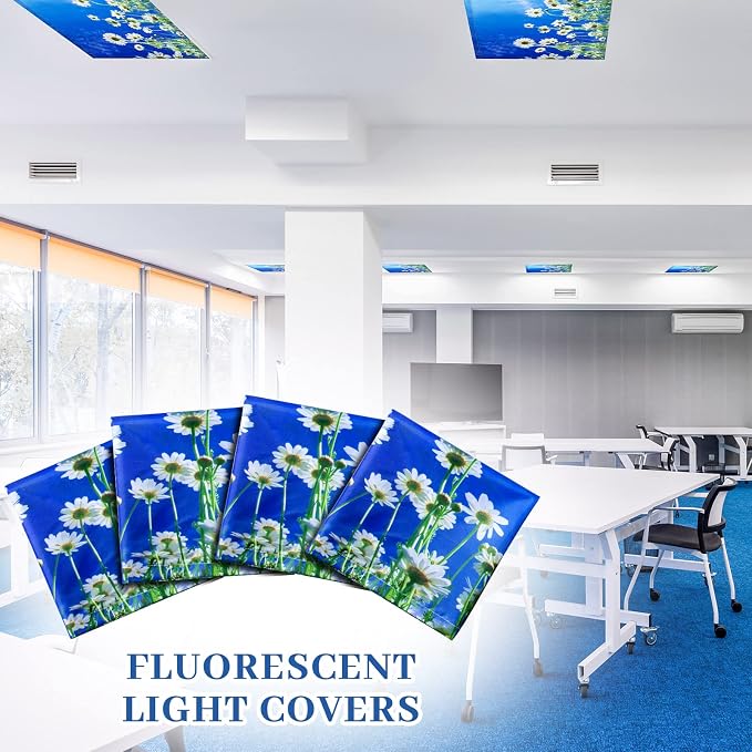 Patelai 4 x 2 Feet Fabric Fluorescent Light Cover - Image 6