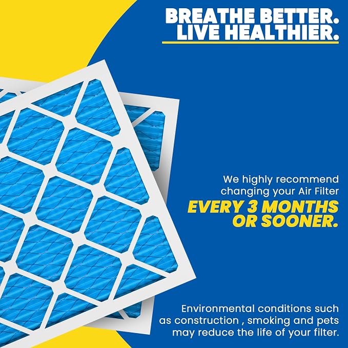Maycold 20x22x1 MERV 11 Furnace Air Filter, High-Performance HVAC AC Filters - Image 6