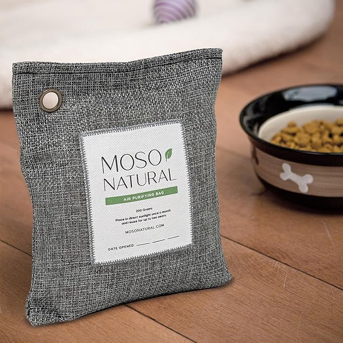 Moso Natural Air Purifying Bag 200g HGTV Editor's Pick | Premium Bamboo - Image 6
