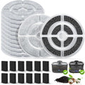 12 Pack 7" Activated Carbon Filters by BTRSOLUS