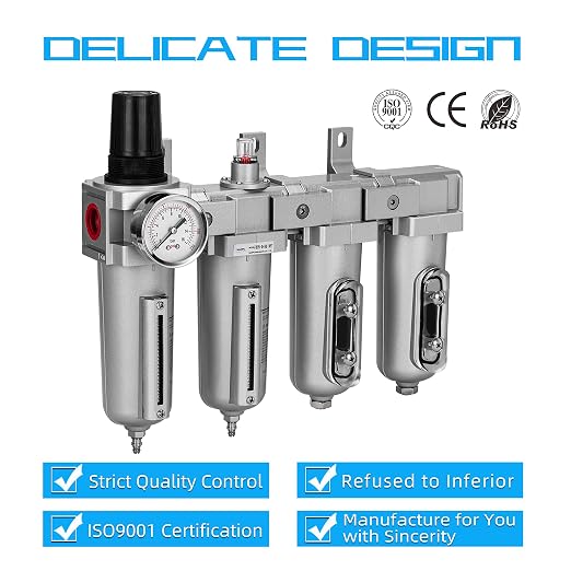 NANPU 1/2" NPT Industrial Grade 4 Stage Air Drying System - Image 6
