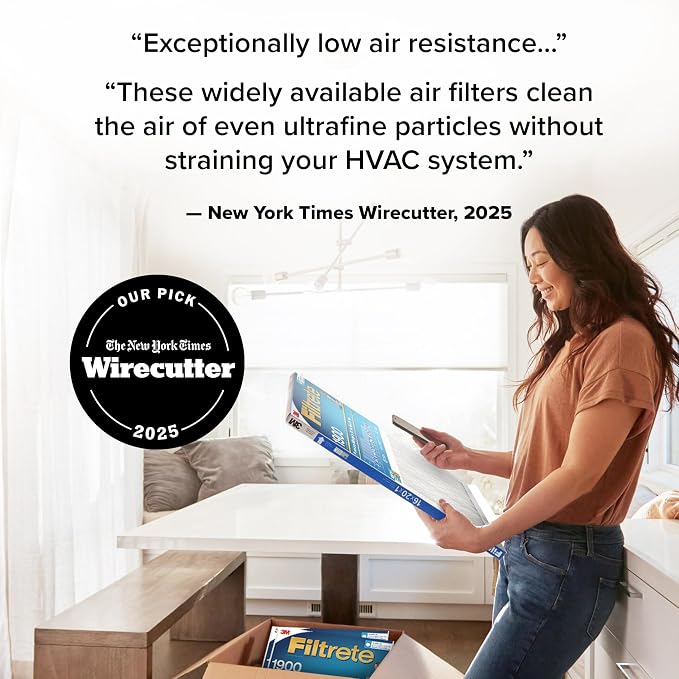 Filtrete 14x18x1 AC Furnace Air Filter, MERV 13, MPR 1900, Premium Allergen - Image 2