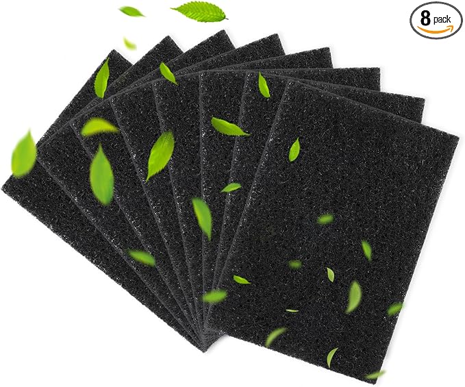 8 Pack Activated Carbon Filters Compatible by FHTONGE