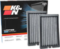 K&N LIFETIME Cabin Air Filter: Washable, Clean Air by KNEngineeringInc