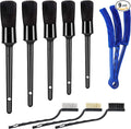 HMPLL 9pcs Auto Car Detailing Brush Set/ Interior Cleaning Kit Includes 5 Soft by LOKEME-USDirect
