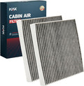 KAX HEPA Cabin Air Filter with Activated Carbon, CF12820 Replacement by KAX