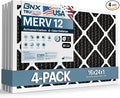BNX TruFilter 16x24x1 MERV 12 Odor Defense AC Furnace Air Filter by BNX
