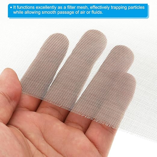 PATIKIL 304 Stainless Steel Wire Mesh Screen, 40 Mesh Woven Air Vent Filter - Image 4