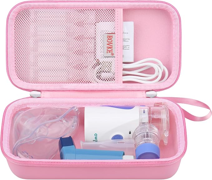 BOVKE Carrying Case for Handheld Electric Nebulizer for Adults and Kids by BOVKE