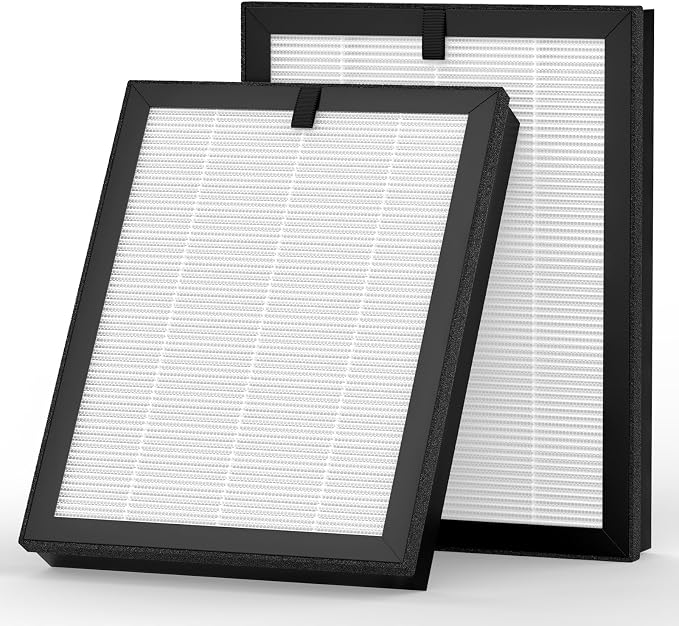 2 Pack ClearAir-A5 Replacement Filter Compatible by isinlive