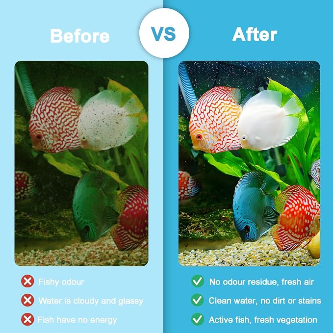 8 Pack Medium Fish Filter Cartridges Replacement Compatible - Image 5
