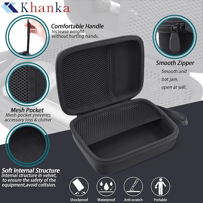 khanka Case for WOLFBOX MF100 /MF50/MF60 /MF70 Electric Air Duster, Hard - Image 7