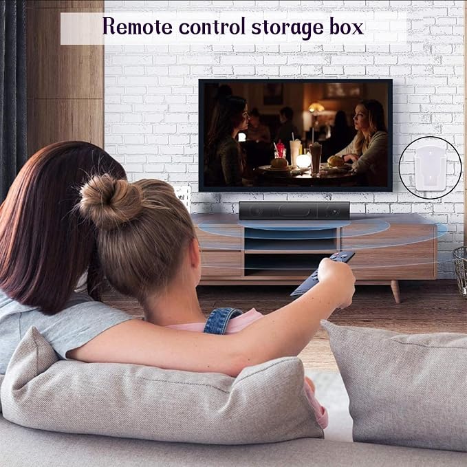 RUIAN 2Pcs Fashion Remote Control Holders Self Adhesive Wall Mount Air - Image 4