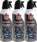 Falcon Compressed Gas Disposable Cleaning Duster 3 Count, 10 oz. Can by Dust-Off