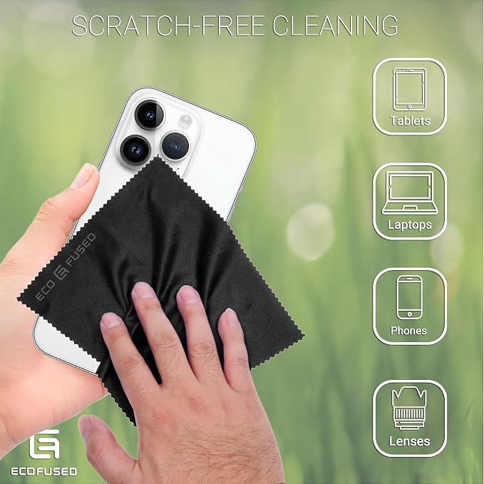 Eco-Fused Microfiber Cleaning Cloths - Image 3