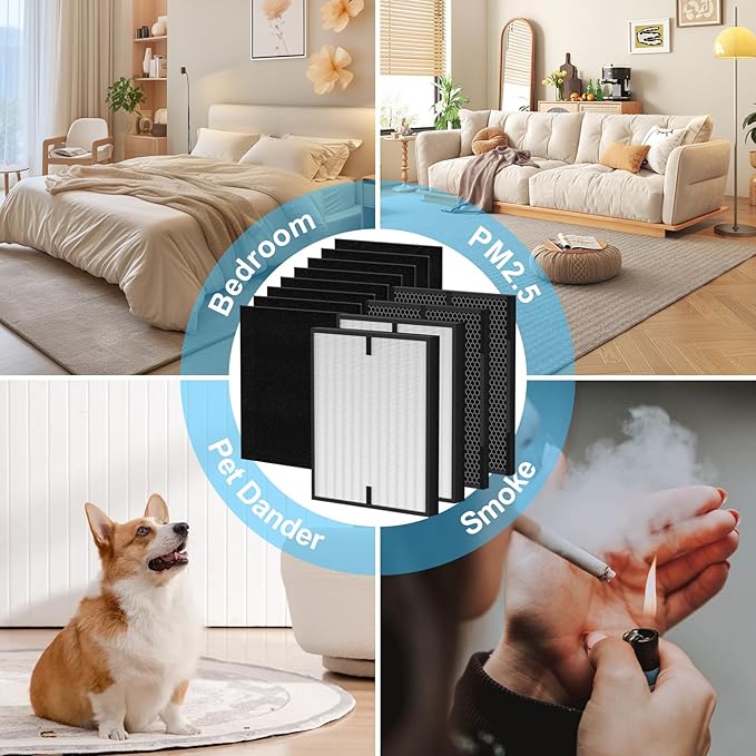 12 Pack 3000 Air Replacement Filter, Compatible - Image 7