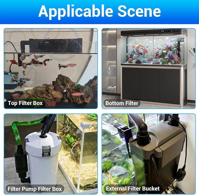 Segarty Aquarium Bio Balls, 1 inch Koi Pond Filter Media Bio Ball - Image 6