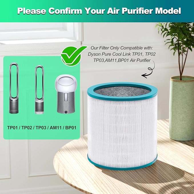 2 Pack Replacement Air Purifier Filters - Image 6