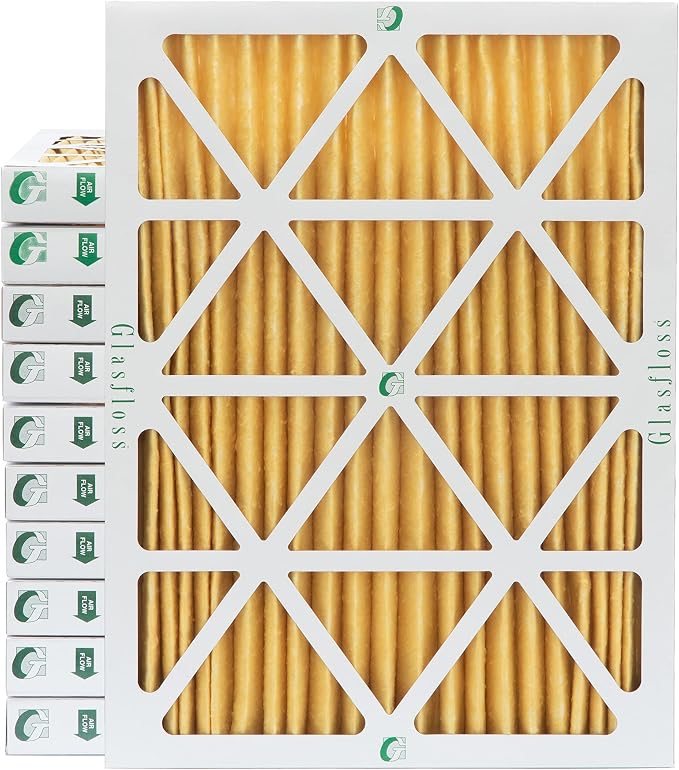 Glasfloss ZL 16x20x2 MERV 11 2" Inch Air Filters by Glasfloss