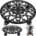 14 Inch Rolling Plant Stand by Planterhoma