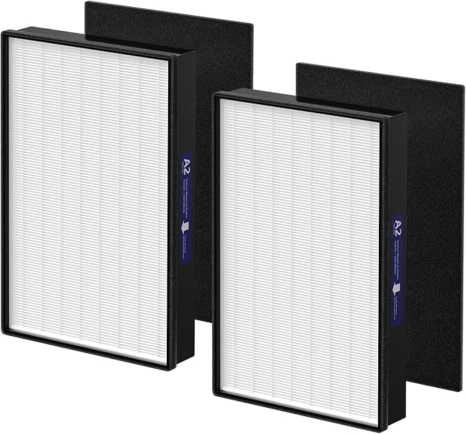 2 Pack A2 HEPA Replacement Filter Compatible - Image 9