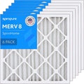 SpiroPure 24X24X2 MERV 8 Geothermal Air Filters by SpiroPure